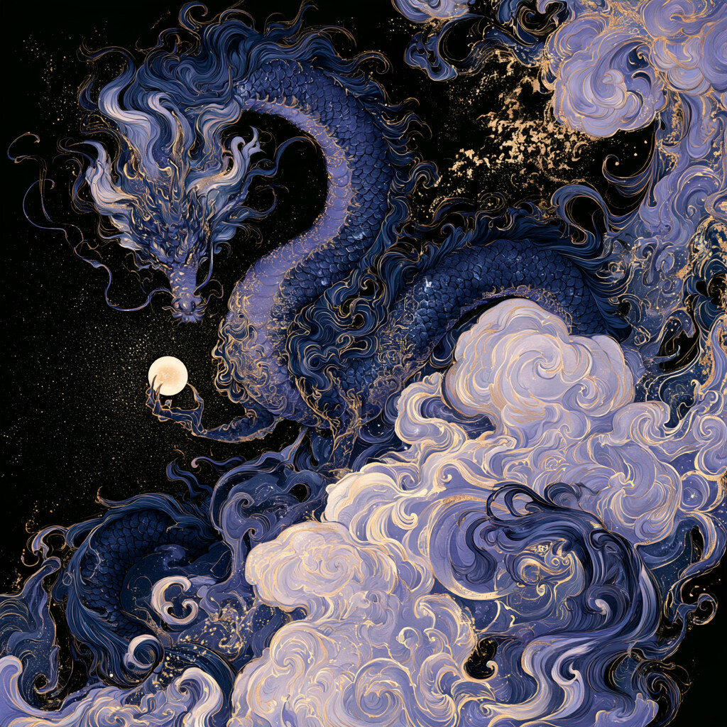 용 꿈 그림